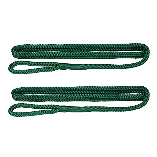 Extreme Max Boattector 3006.2582 - Parafango In Nylon A Doppia Treccia, Confezione Da 2, 0,95 X 1,5 M, Verde Sacramento-image