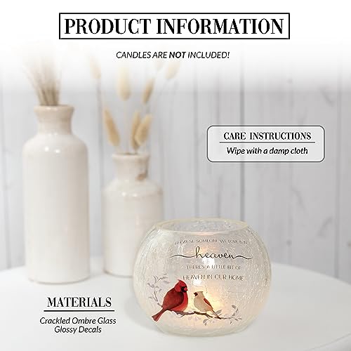 Pavilion, Heaven in Our Home Round Glass Votive Candle Holder - Image 2
