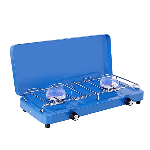 Camplux Propane Camping Stove 2 Burner, Portable Gas Stoves with