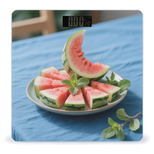 Báscula Digital de Vidrio Templado para Baño miniatura 1