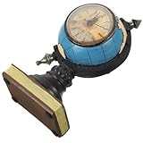 Petite horloge décorative : horloge de bureau au design classique et rétro, offrant une excellente expérience décorative et d'utilisation