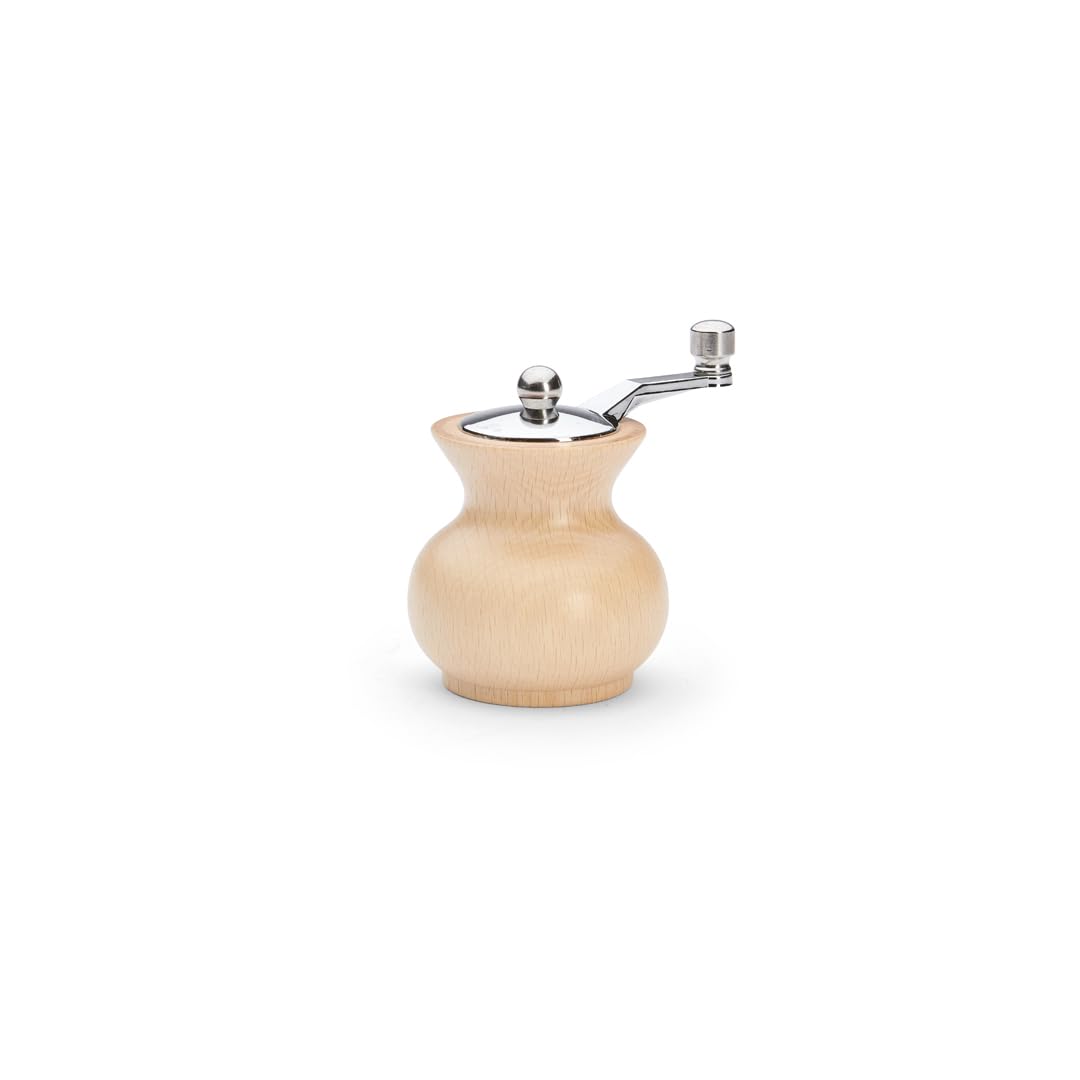 Moulin à Poivre Boogie De Buyer – Manivelle Inox, Corps Acrylique Transparent 7 Cm, Mécanisme Acier Garanti à Vie
