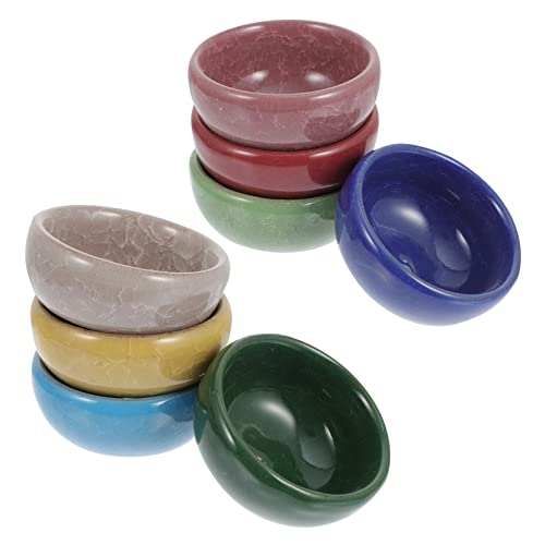 TOYANDONA 8 Piezas Mini Maceta Planta Pequeño Flores Arcilla Interior Plantas Garden Planter Bote Suculento De Cerámica Bote Pequeña Suculenta Maceta De Porcelana Cerámica