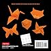 Origami Paper 200 sheets Bright Orange 6