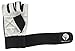 Muscle Composition Gym Gloves with Wrist Support for Gym Workout, Crossfit,Weightlifting Black/White. Premium Quality Materials. (Black/White, Large)