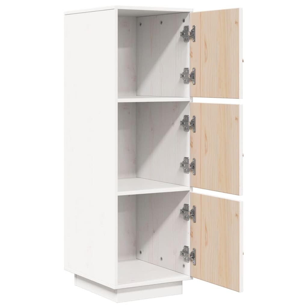 Credenza In Legno Massello Di Pino – 34x40x108,5 Cm, Rustica E Stabile Per Casa E Ufficio - 5
