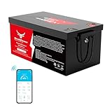 48V 100Ah Golf Cart Lithium LiFePO4 Battery with 200A BMS Grade A Cells Deep Cycle Rechargeable Battery,10000+ Cycles,Perfect for Golf Cart,Off Grid Applications (48V 100Ah)