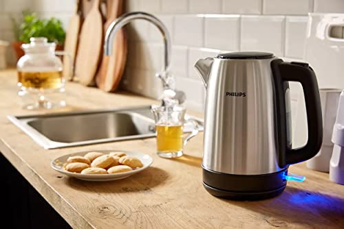 فيليبس غلاية كهربائية 1.7 لتر - ستانلس ستيل - 50/60 هرتز - HD9350/92