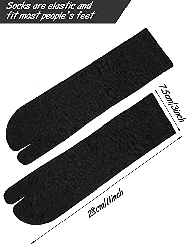 9 Pairs Flip Flop Socks Tabi Split Toe Socks for Men Women Supply3