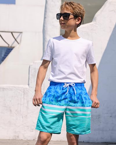 OlyPegic Boys Swim Trunks Swim Shorts Quick Dry Boys Bathing Suit Swimsuit Swimwear Toddler Kids Beach Board Shorts Youth3