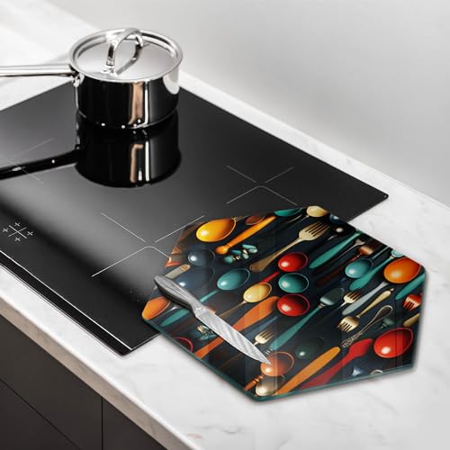 Planche à découper multifonctionnelle Wallfluent pour cuisson et service - 3
