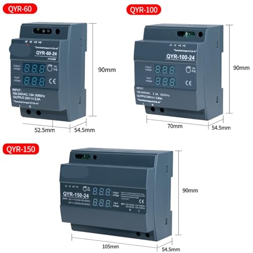 Alimentation commutable AC-DC 12V 150W QYR avec écran numérique intégré - 4