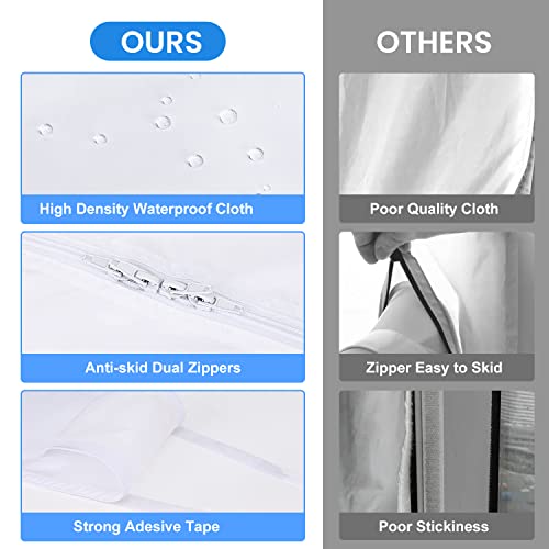 Mrrihand Joint de Fenetre Climatisation 400 cm con...