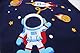 SOIBEEN Pyjamas für Jungen Space Nachtwäsche Baumwolle Kleidung Kinder Nachtwäsche Langarm PJs Set 4-Stücke Set 7 Jahre