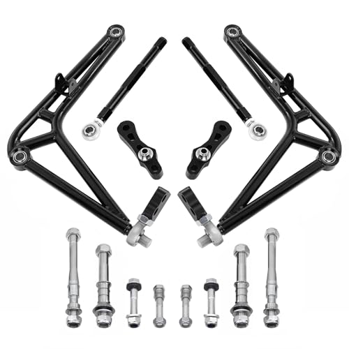Buxatina Upgraded Steering Drift Front Lower Control Arm Wide Angle Kit for BMW 3 Series 3rd Gen E36 Chassis 1990-2000 Front Lower Control Arms Steering Drift Full Wide Angle Kit for E36 Chassis