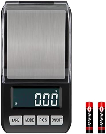 Benechef Travel Portable high-Precision Electronic Scale 500 * 0.01 Small Gold Jewelry Scale Precise Mini Gram Small Scale Gram Gold Weight