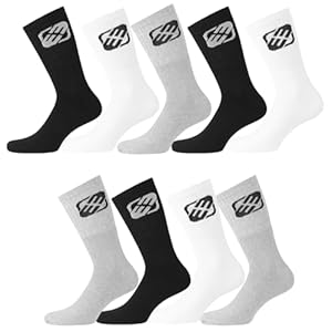 Chaussettes Homme Sport Training Lot de 9 - FREEGUN Hautes Confort Running