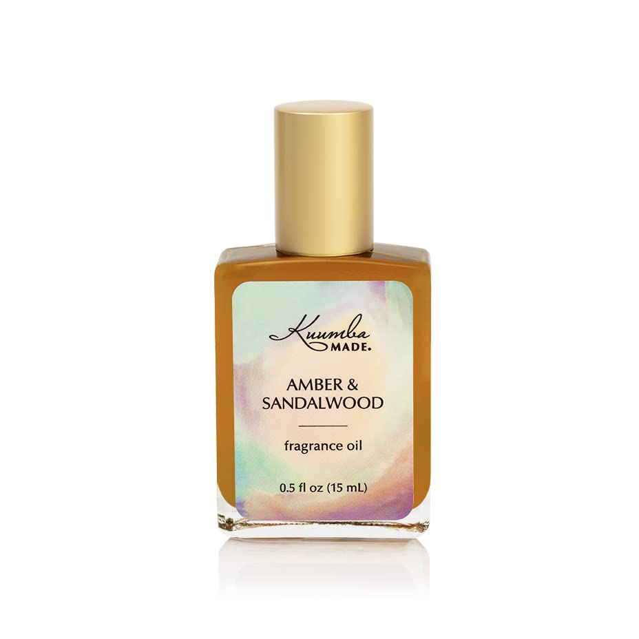 Kuumba Made Fragrance Oil, Amber & Sandalwood, 0.5 oz (14.7 ml)