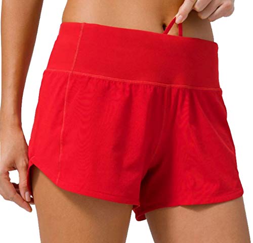 Lululemon Size 6 Speed Short Up Dark Red Short 4