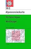 Ötztaler Alpen - Weißkugel: Wege und Skitouren: Wege und Skitouren. Topographische Karte (Alpenvereinskarten) - Herausgeber: Österreichischer Alpenverein 