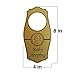 Signs ByLITA Baby Sleeping Door Hanger - Navy Blue Gold, 4