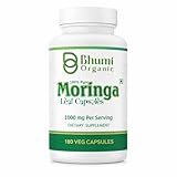 Moringa Powder Capsules with Rich Moringa Pure (180 Capsules), Health, Natural Supplement