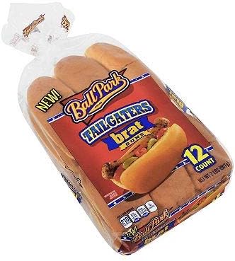 Ball Park Tailgaters Brat Buns 12 ct. A1