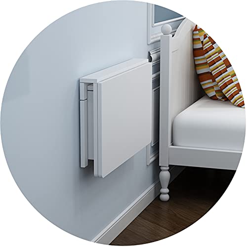ZAKSEM Wandtisch, klappbar, Massivholz, schwimmender Schreibtisch, weißer Computertisch, Esstisch an der Wand, solide/langlebig, Verschiedene Größen (Color : White, Size : 120X50cm) ZAKSEM Wandtisch, klappbar, Massivholz, schwimmender Schreibtisch, weißer Computertisch, Esstisch an der Wand, solide/langlebig, Verschiedene Größen (Color : White, Size : 120X50cm)