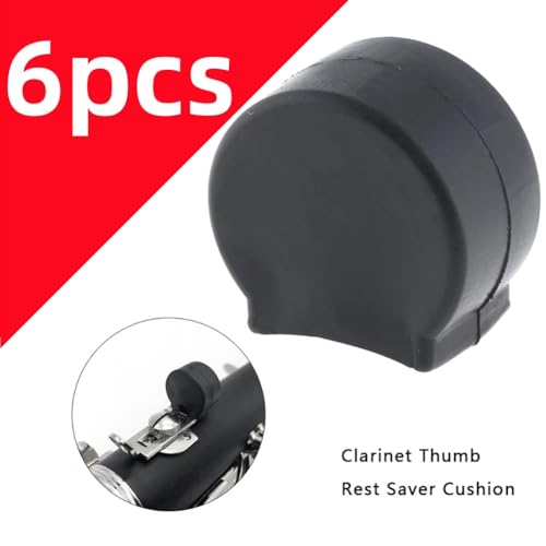 Klarinetten Pads,6 Stück Klarinetten Fingerauflage,Filz Klarinettens Pads Kissen Holzblasinstrument Padss Bb Klarinette Instrument Zubehör Für die meisten Liebhaber