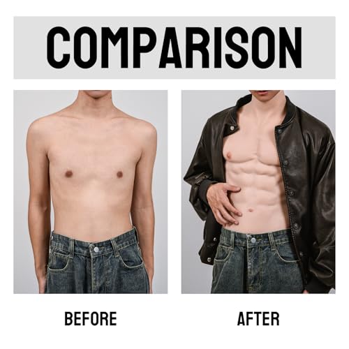 Fato de silicone para músculos Fato de silicone realista para músculos CUAIBB Fato de silicone para