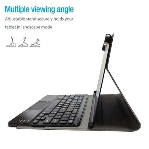 Protection cuir PU avec clavier tactile Galaxy Tab A7 SM-T500