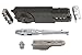 CRL/Jackson ANSI Grade 1 Regular Duty Spring 7/8" Extended Spindle 105 Degree Non Hold-Open Overhead Concealed Closer With Backcheck and "GE" Side-Load Hardware Package