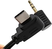 Vista 7 de para DJ Ronin SC, RSC2, RS2, RS3 Cable de control tipo C-0.098 in, cable de liberación de cable de control remoto para Fuji XT2, XT3, XH1 para Canon