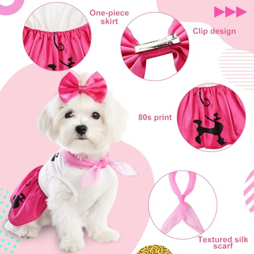 Disfraz de Perro 50s Halloween Falda Poodle y Accesorios Large miniatura 3