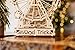 Wood Trick Ferris Wheel Rotating Mechanical Model - 3D Wooden Puzzles for Adults and Kids to Build - Engineering DIY Wooden Models for Adults to Build