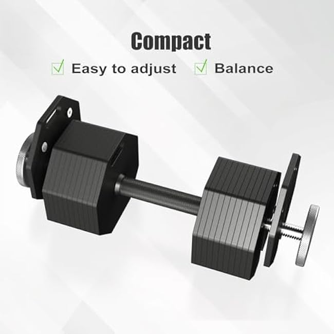 Adjustable Dumbbell Weight Plates 8 Pieces, Each 5lb (5lb x 8) Durable Versatile