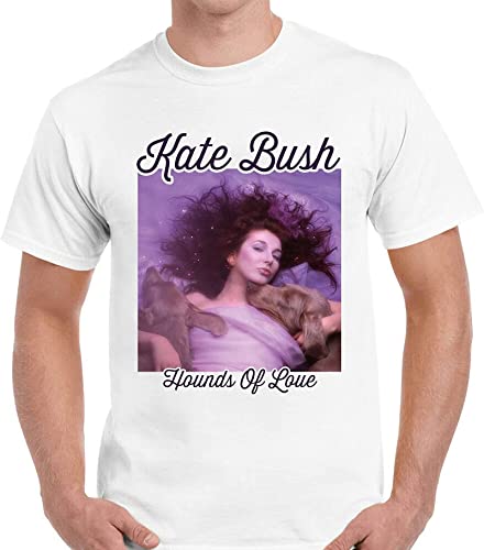 Kate Bush Hounds of Love Music Men Retro T Shirt 717 Men Tee Shirt White L