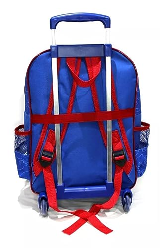 Kit Mochila Infantil Escolar Sonic Game Grande Rodinhas S1