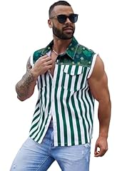 Irish Gifts for Men - Green White Striped