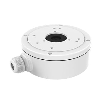 CBS DS-1280ZJ-S Junction Box for Hikvision Dome Camera Compatible with AIPC524-SL, DS-2CD2646G1-IZS, DS-2CD2623G1-IZS, DS-2CD2663G1-IZS, DS-2CD2T46G1-4I/SL White