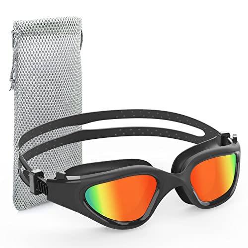 Lunettes de natation polarisées anti-buée protection UV hommes et femmes