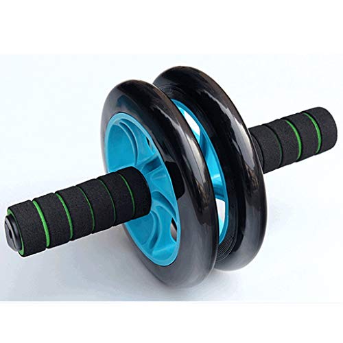 BIAJEK-Dual-Ab-Roller-Wheel-Abdomen-Muscle-Trainer-Mute-Fitness-Wheel-Tool-Exercise-Equipment-with-Anti-Skid-Handle-for-Core-Training-Home-Workout