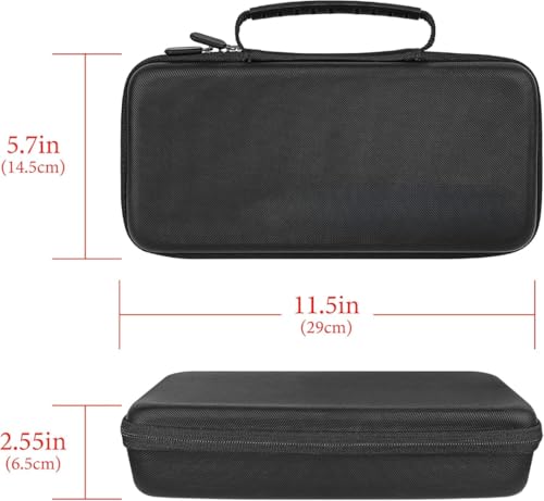 Image of M.G.R.J Portable Travel Carrying Waterproof Storage Bag for DJI Osmo 360 Action Camera (Hard|EVA|Black)