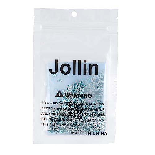 Image of Jollin Crystal Flatback Rhinestones Gems for Crafts 1.8mm SS5, Aquamarine | Glue Fix, 2880pcs Glass Rhinestones for Crafting, Clothes, Tumblers, Nail Art, Shoes, Bags, Caps & Accessories Decoration