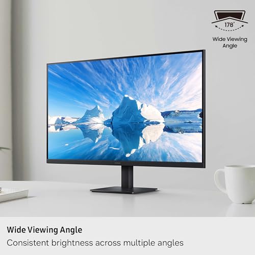 Image of Samsung 27 inch ViewFinity S7 (S70H) High-Resolution Monitor - 4K UHD (3840x2160), IPS, HDR10, Eye Saver Mode, HDMI and DP Ports, Display Manager, LS27H70DEANXZA