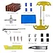 Zpana Car Tire Repair Kit, 48PCS Heavy Duty Vehicle Tyre Repair Sets for Fixing Flat Puncture with Storage Case, Automobile Wheel Emergency Patch Tools, Fit for Sedans Trucks ATVs (Yellow)
