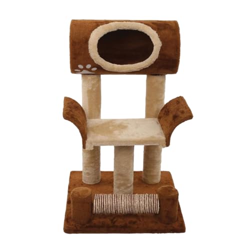 Chalesco American Pets Arranhador Paris Toca + Cama para Gatos