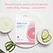 Frida Mom Hydration Packets for Breasts, Hydrate Nipples with Breast Mask Made with Aloe Vera, Honey, Tea Tree Oil, & Cucumber, 2 Sheet Masks