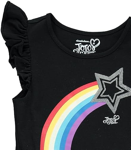 JoJo Siwa Girls' Jojo Siwa Girls Beautiful Rainbow Star Glitter Tutu Skirt Dress