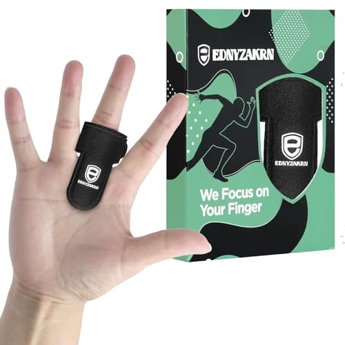 EDNYZAKRN Férula para dedos en gatillo, Férulas para dedos pulgar, índice, corazón, anular y meñique, Férula de sujeción para dedos
